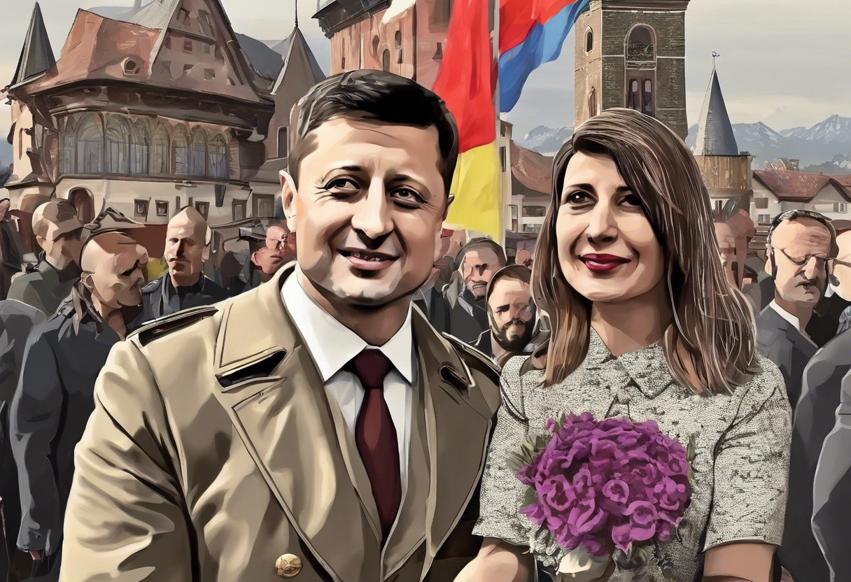 Volodímir Zelensky invita a Dina Boluarte a la Cumbre de Paz en Suiza