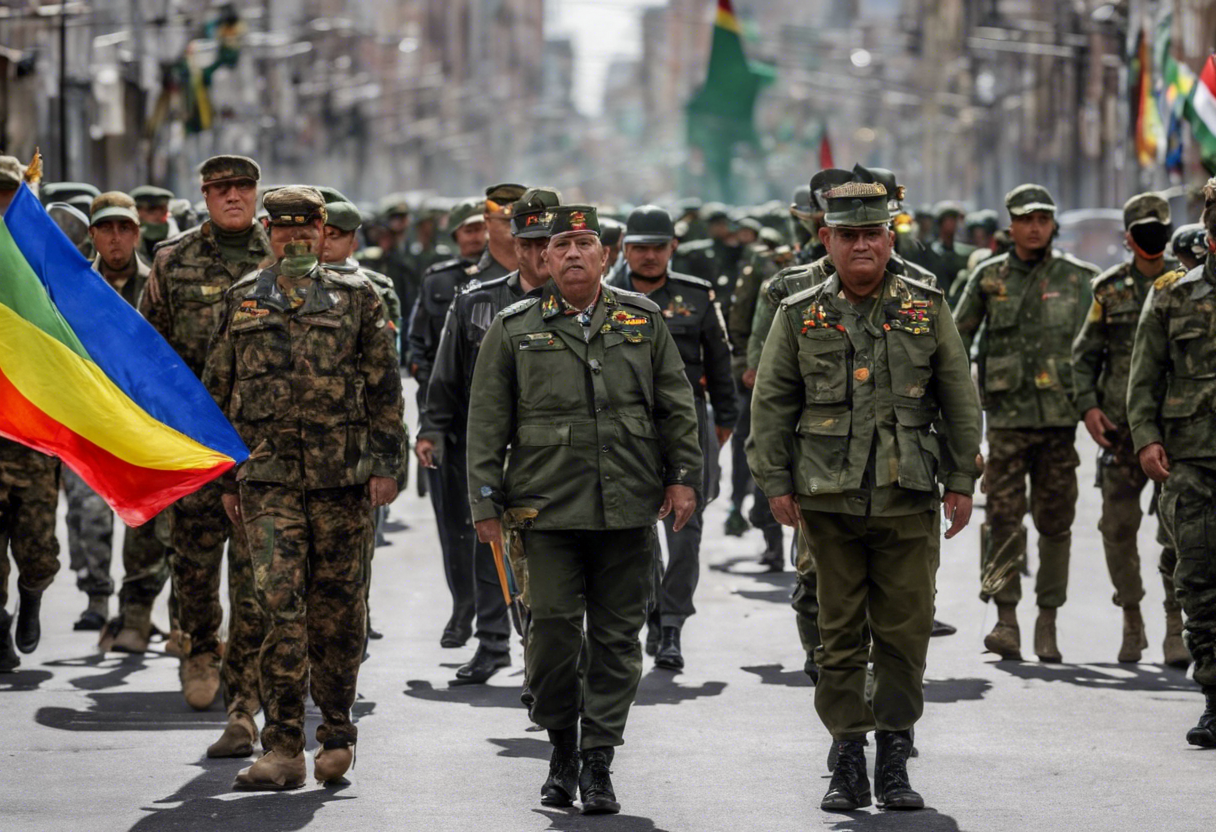 El presidente de Bolivia denuncia la presencia “irregular” del Ejército en las calles de La Paz