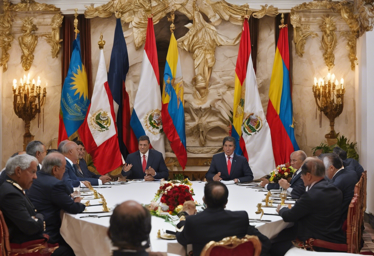 Encuentro Presidencial y XV Gabinete Binacional entre Perú y Ecuador se desarrolla este 4 de julio en Lima