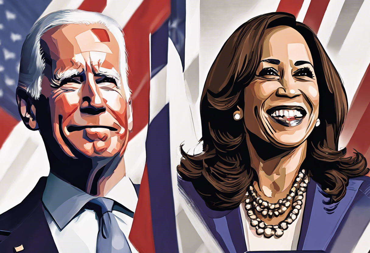 Kamala Harris agradece el respaldo de Biden, pero aboga por “ganarse” la nominación presidencial demócrata.