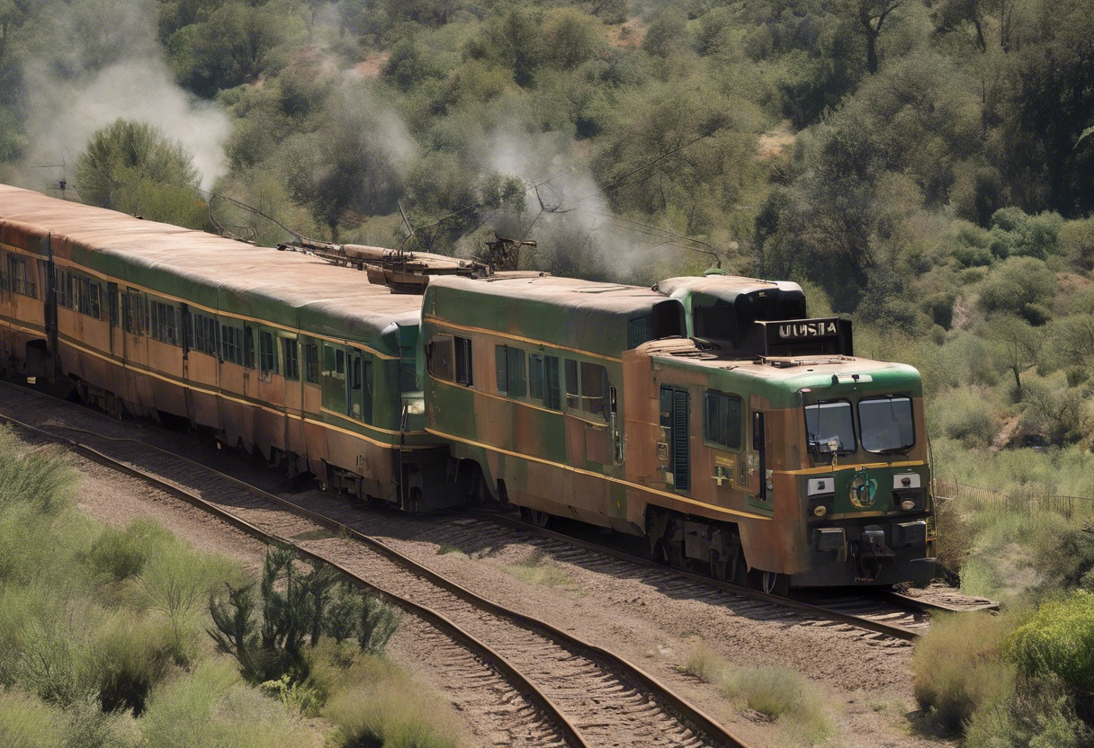 Un grupo mapuche sabotea una vía de tren en Chile