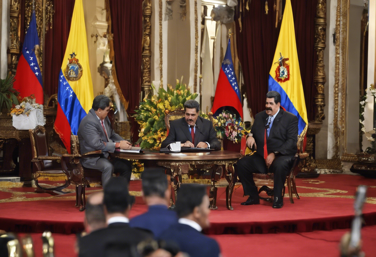 Nicolás Maduro asegura que grupos de la oposición intentaron asaltar el Palacio de Miraflores