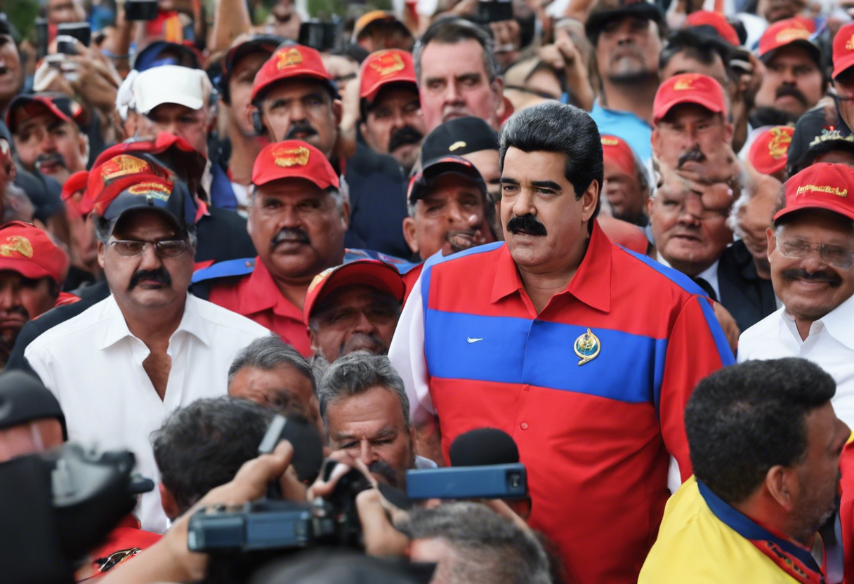 Nicolás Maduro se rodea de dirigentes regionales afines para reivindicar su controvertido triunfo