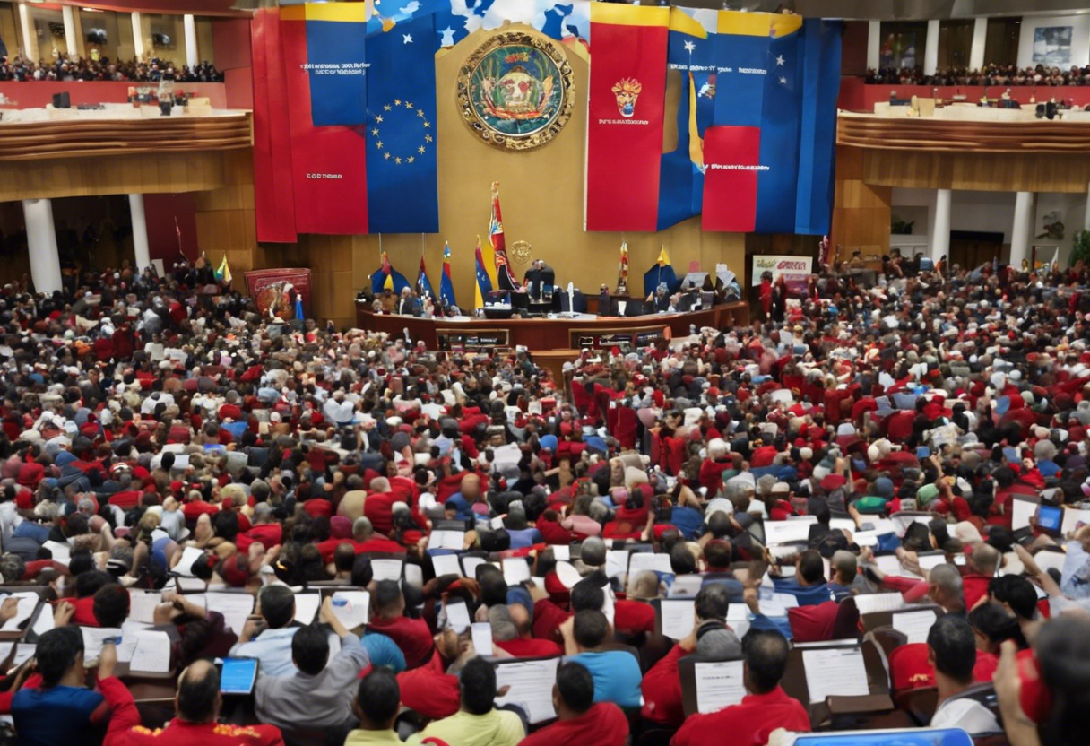 El TSJ de Venezuela comienza a cotejar los resultados de las actas ya peritadas con los del CNE