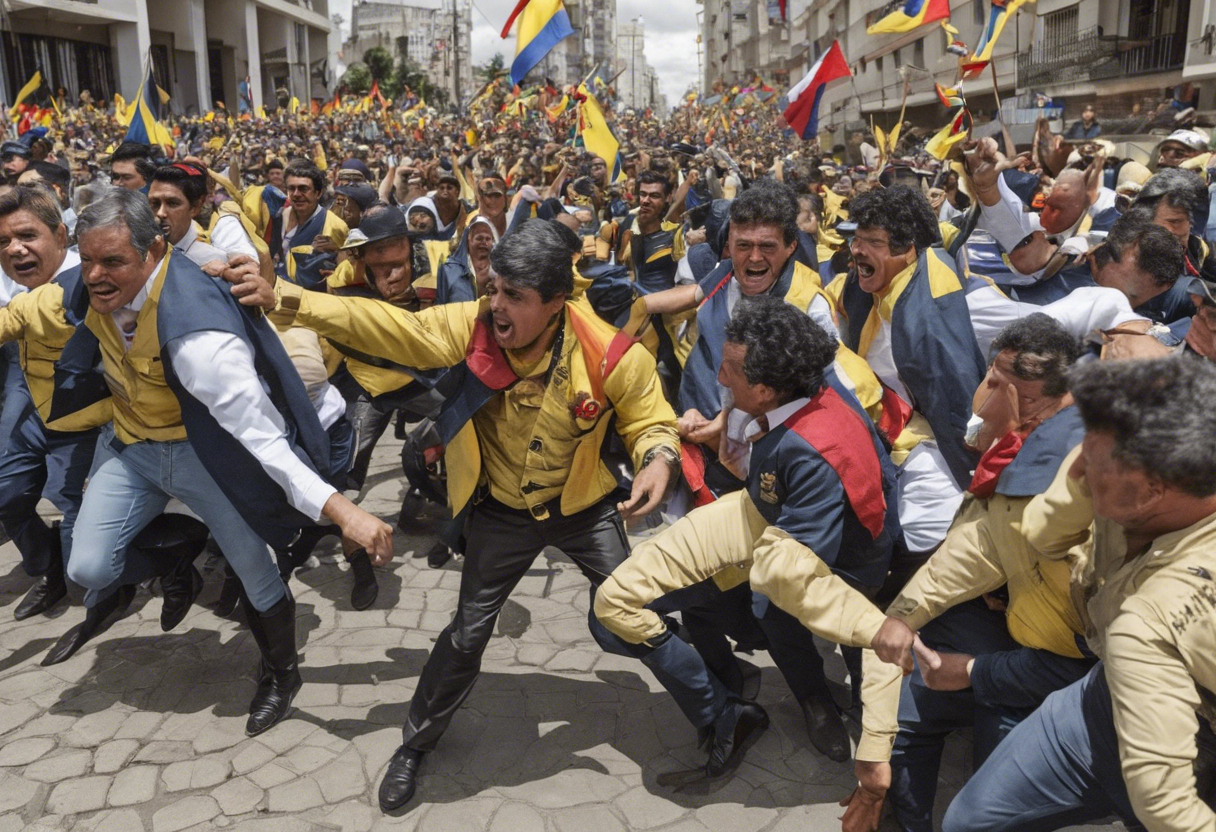 El gobierno de Ecuador afirma que se está “tramando” un golpe de Estado contra Noboa