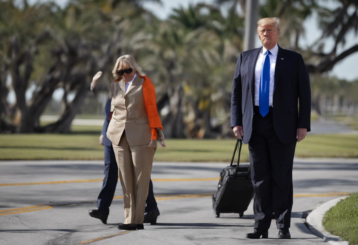 Trump está seguro después de escuchar varios disparos cerca de donde estaba, en Florida