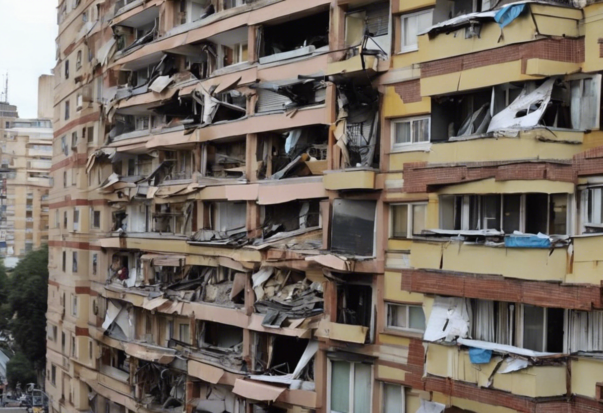 Al menos un muerto y varios desaparecidos por el derrumbe de un edificio en el noreste de Argentina