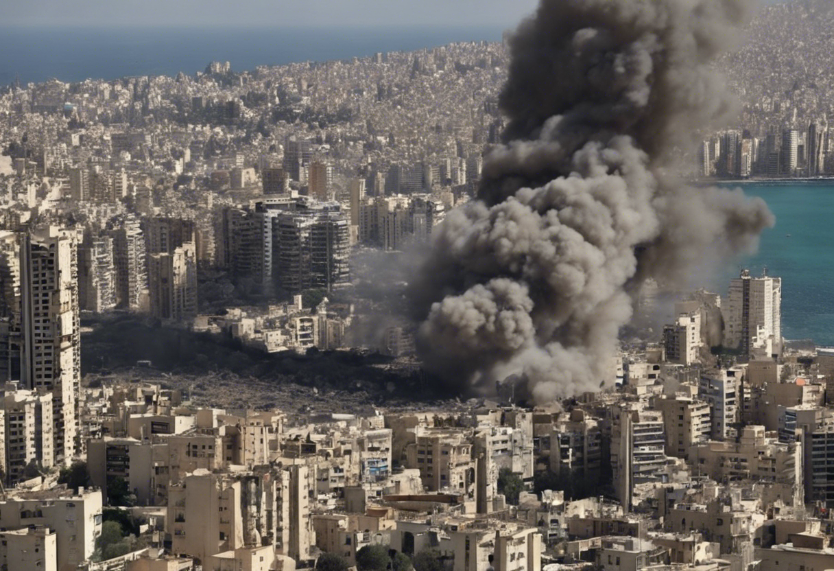 La cadena de televisión libanesa Al Mayadeen denuncia un ataque israelí contra su oficina en Beirut