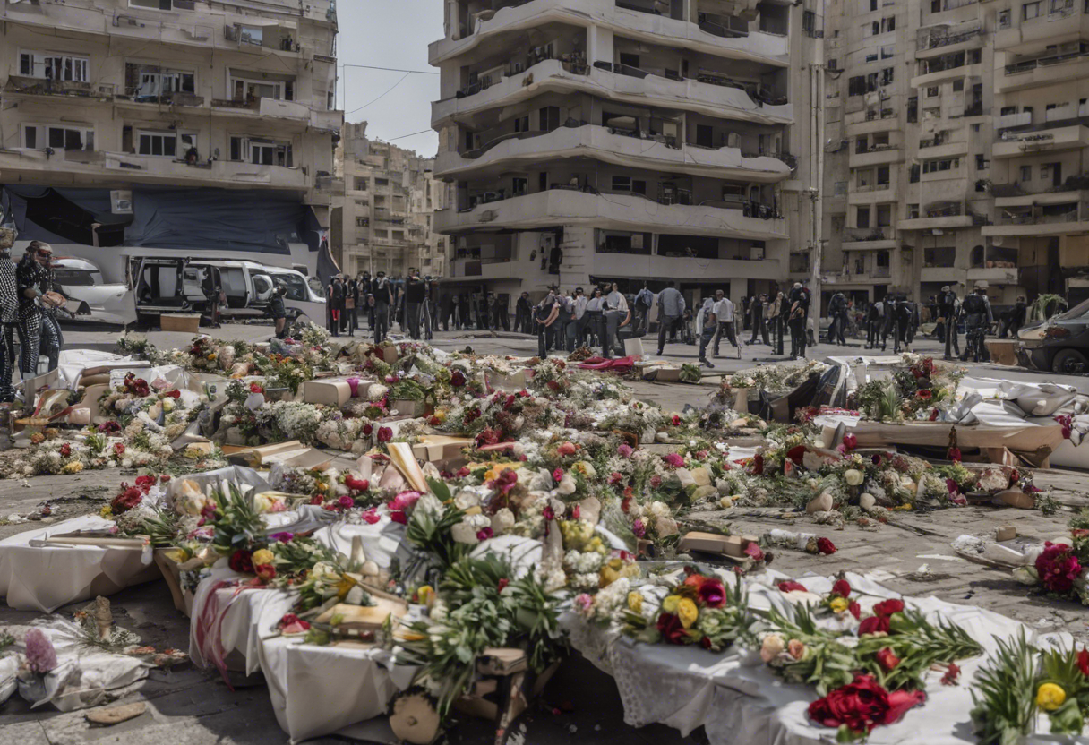 Al menos 22 muertos y más de cien heridos tras un ataque israelí en el centro de Beirut