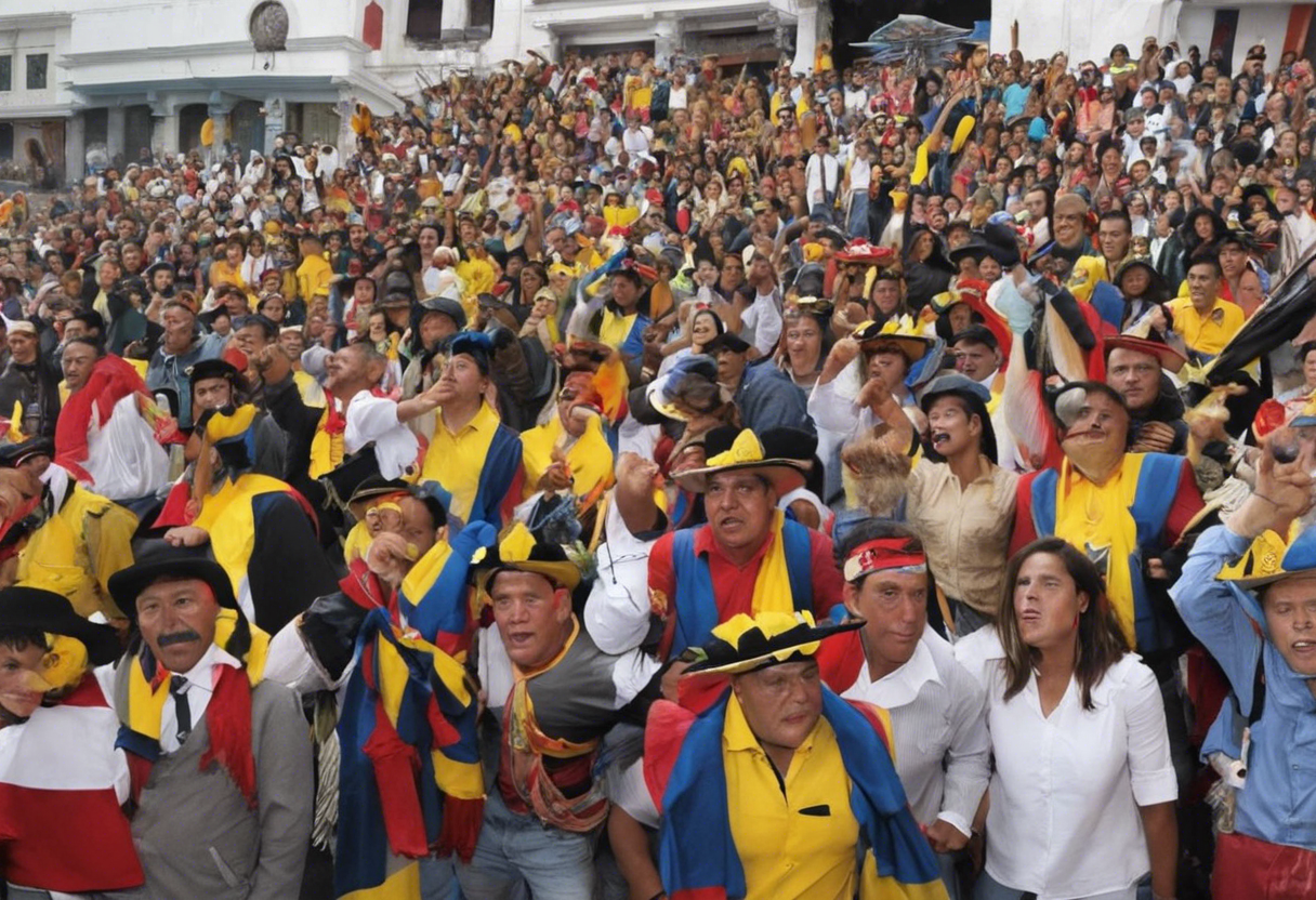 Ecuador declara el estado de excepción en seis provincias y el toque de queda en otras 20 localidades