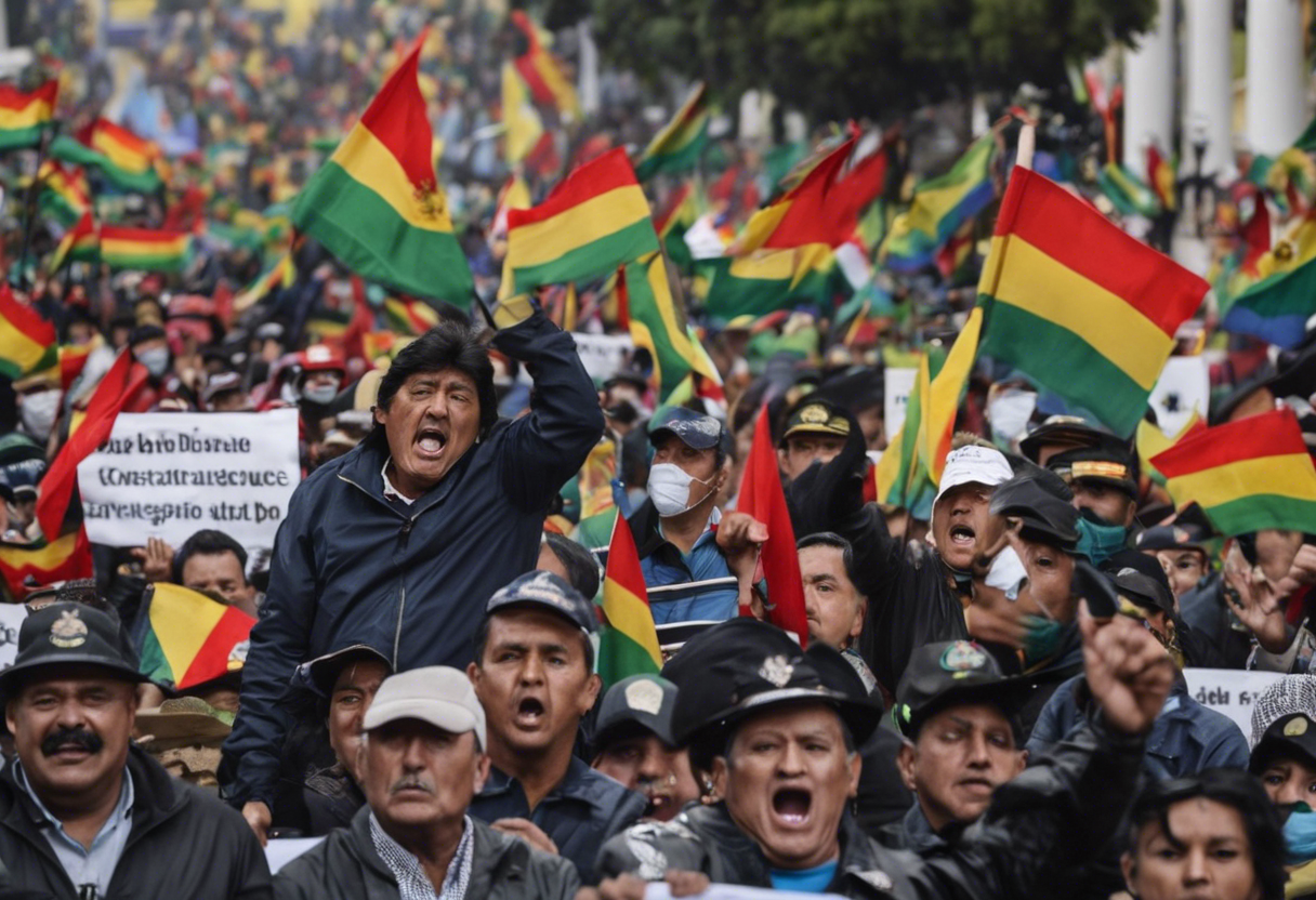 Se intensifican los bloqueos en Bolivia tras el ataque contra el expresidente Evo Morales