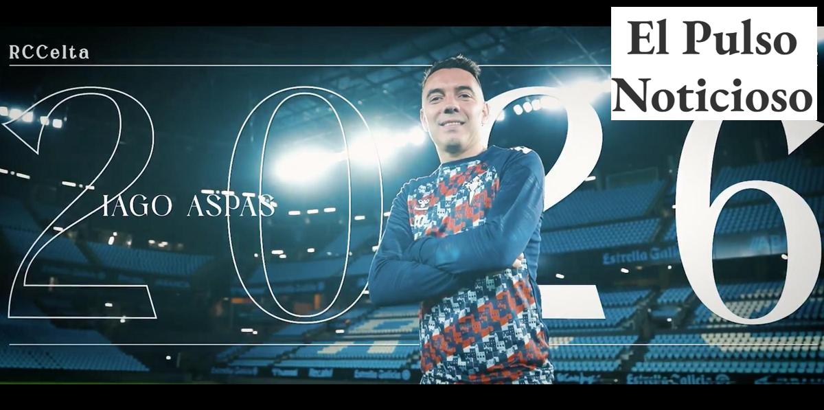 Iago Aspas renueva y se queda en casa: ¡Un sueño hecho realidad para los celestes!