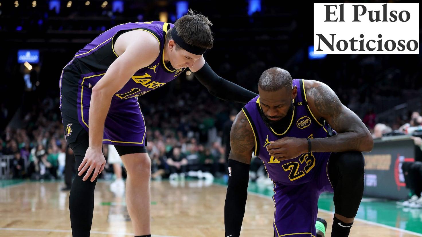 Los Celtics deslumbran en el clásico, LeBron se lesiona y los Lakers sufren – AS