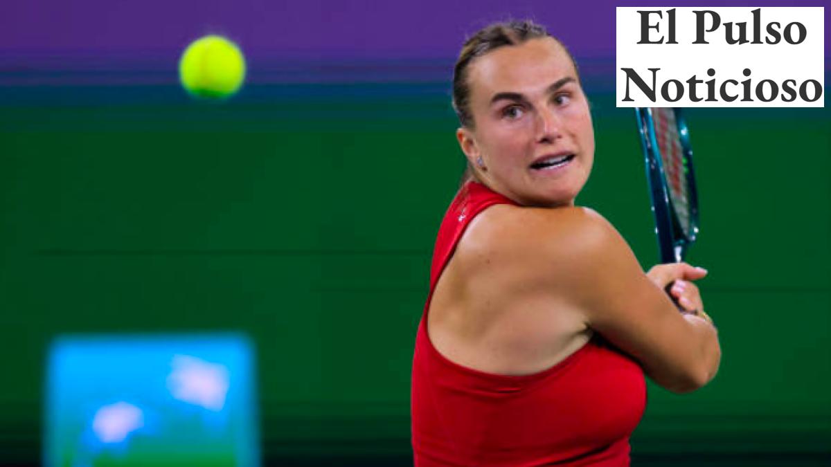 Aryna Sabalenka inicia su aventura en Indian Wells con una victoria convincente