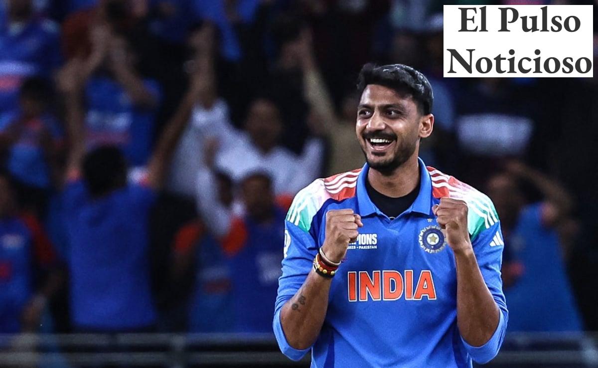 India Brilla con una Victoria sobre Nueva Zelanda: Axar Patel Destaca en el Trofeo de Campeones